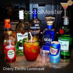 Cherry Electric Lemonade cocktail